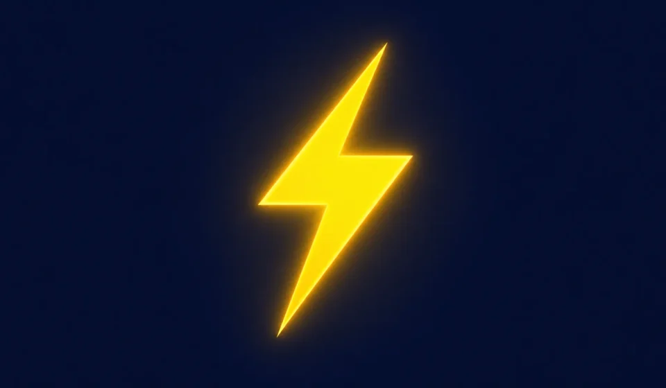 Lightning Bolt Symbol: Meaning, Origins, and How to Use It Yellow lightning bolt symbol glowing on a dark background