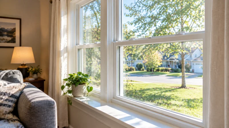 Clear window after successful foggy window repair